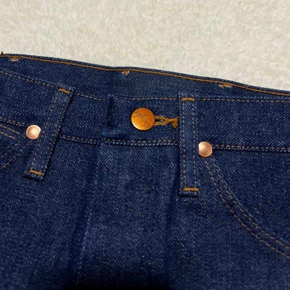 wrangler vintage 90s cowboy cut 936 slim fit denim jean - Picture 2 of 11